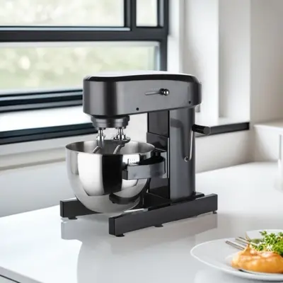 Dough mixer, 8-12L, dual shaft, metal gears, DC motor - 5