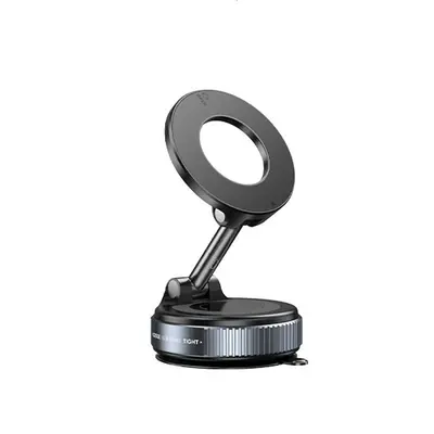 In-Car Phone Holder with Vacuum Suction Cup, Magnetic, Foldable - 6