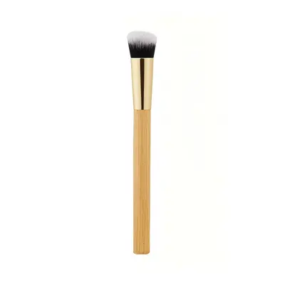Double-Ended Blush Brush with Bamboo Handle and Large Soft-Bristle Powder Brush - 7