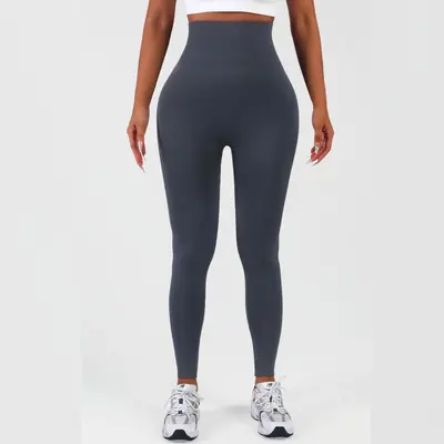 Women's Seamless Peach Butt Yoga Pants, Quick-Drying, Belly Control - 10