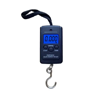 A060 halat el çantası ölçeği mini bagaj ölçeği el çantası dijital asılı ölçekli ekspres ölçekli parsel tartı 40 KG yaylı ölçek - 6