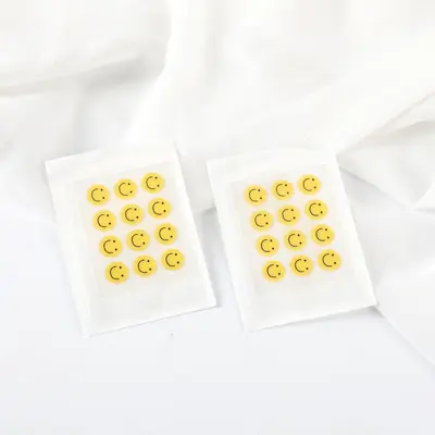 Smiley-Hydrokolloid-Pickelpflaster, unsichtbar, eiterabsorbierend - 5