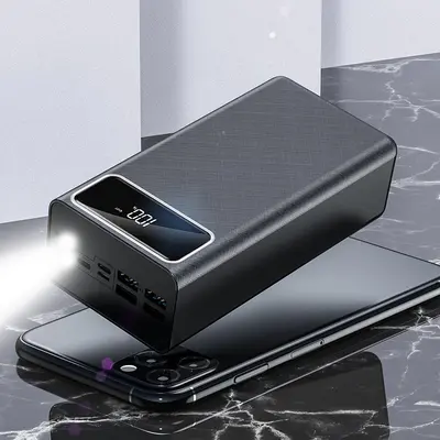 50000mAh Portable Power Bank with Full-Screen Digital Display - 9