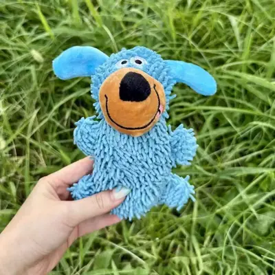 Köpek Ses Çıkaran Peluş Oyuncak, Dayanıklı Çiğneme Oyuncağı - 7
