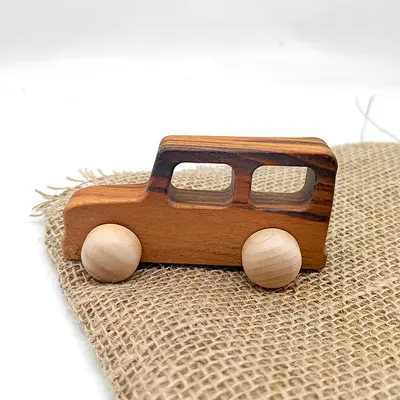 Solid Wood Push Toy with Natural Finish, Eco-Friendly Water-Based Paint, Safe for Baby Teething, Multiple Styles Available, Gift-Suitable - 12