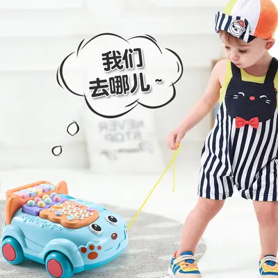 Musiktelefon-Spielzeug, Lernspielzeug für Babys, 1-2 Jahre
