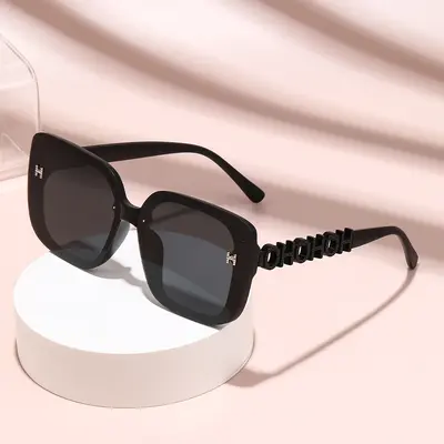 Leichte Luxus-Sonnenbrille mit Polarisierung, modischer großer Rahmen, vielseitige Sonnenbrille, grenzüberschreitende Brille, Anti-UV, hochwertige Sonnenbrille
