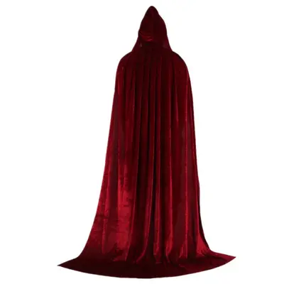 Halloween Hooded Cape, Cosplay and Stage Costume - 4