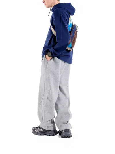 Boys' Loose-Fit Sweatpants, 3D Cut, Spring and Autumn