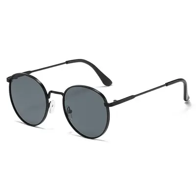 Retro Round Metal Frame Sunglasses, UV400 Protection, Unisex - 3