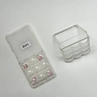 Samsung Galaxy Z Flip 8 case, DIY accessories, silicone