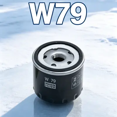 W79 Oil Filter Element Filter Cartridge for Motorcycle Megane, Factory Wholesale In-Stock Full Carton Cross-Border