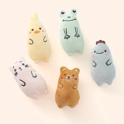 Plush Cat Toy with Catnip, Interactive - 5
