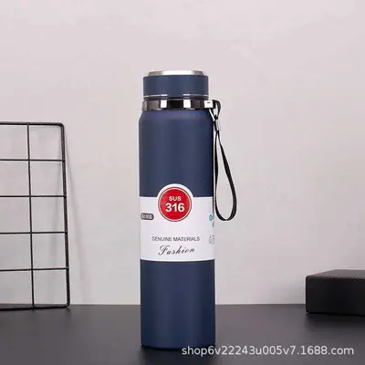 Large Capacity Stainless Steel Insulated Water Bottle Outdoor Sports - 4