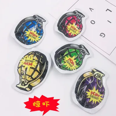 Auto-Inflating Simulation Hand Grenade, Children's Prank Toy