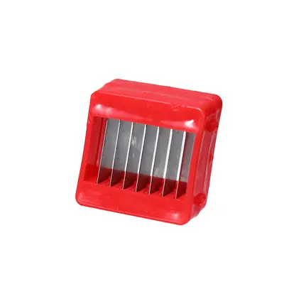 Gemüseschneider, Bohnenkeim-Schneider, Haushalts-Gemüseschneider für Frühlingszwiebel, multifunktionaler Paprika, Reisbohnen, benutzerfreundliches Sellerie-Schälmesser - 11