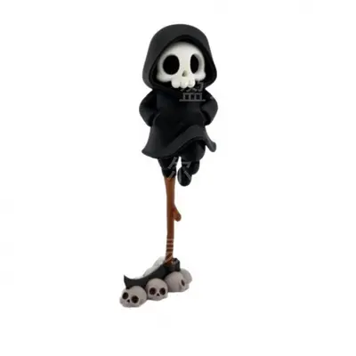 Q Versiyon Ölüm Meleği Figürü, Halloween 3D Baskı Oyuncak - 9
