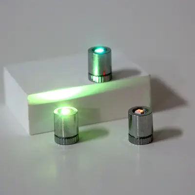 Mini Colorful LED Decorative Lamp, Rotating, Kids DIY Accessory