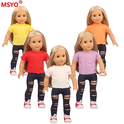 Одежда для куклы American Girl 43 см, наряд для куклы 18 дюймов, набор Xiafu, бестселлер, новинка