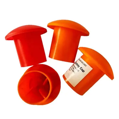 Plastik Çelik Çubuk Koruyucu Kapak, Mantar Kapak, Çelik Çubuk Uç Koruyucu