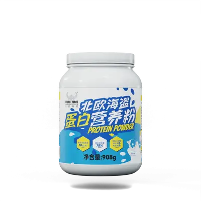 北欧海盗酵母蛋白粉2磅酸奶味健身运动营养补剂乳糖不耐受