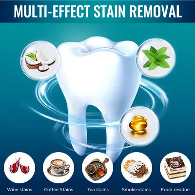 Coconut Oil Teeth Whitening Strips for Dental Care - 5