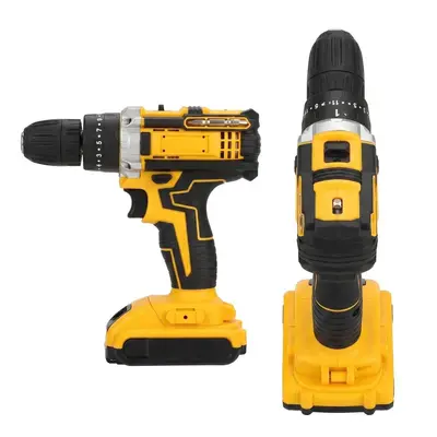 Rechargeable lithium drill screwdriver kit