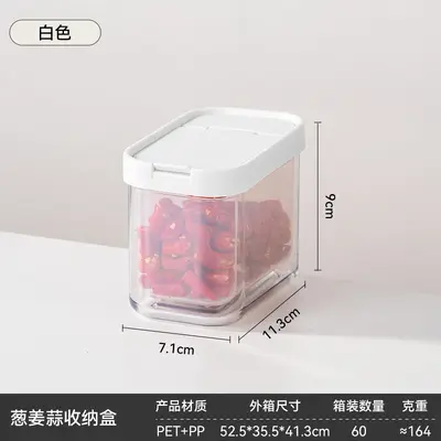Refrigerator Storage Box Food Grade Drainable Fresh-keeping - 9