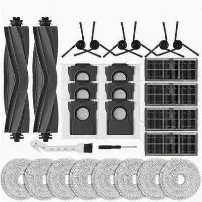 Dreame X40 Pro / X40 Ultra / L40 Ultra Robot Vacuum Accessories: Main Brush, Side Brush, F - 9