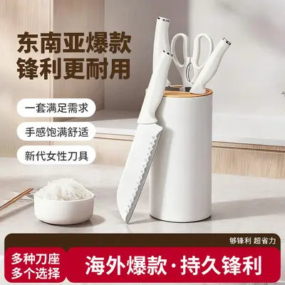 Stainless Steel Five-Piece Kitchen Knife Set