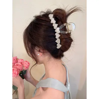 13cm Extra Large Matte Hair Claw Clip for Women, Back of Head High-end Style, Thick Hair Shark Clip Hair Accessories Wholesale