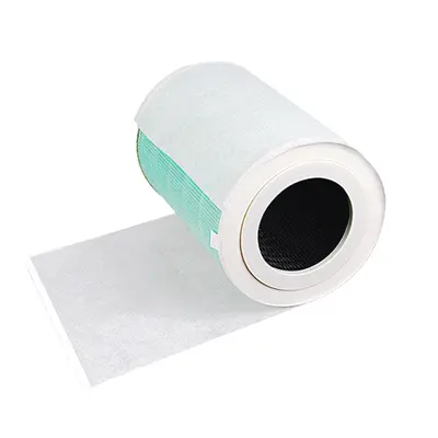 Air purifier filter element filter cotton, filters dust, powder and hair, extends the life of the filter element, PM2.5 needle-punched cotton