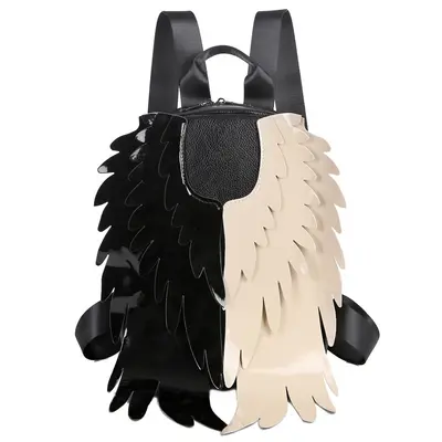 Women's Laser Wing-Design Fashion Backpack, Multi-Colour - 10