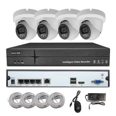 4-Kanal NVR-Videorecorder-Set 4K POE wasserdicht - 5