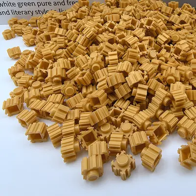 LEGO-kompatible 8mm kleine Teilchen Schüttgut Bausteine Großhandel Kinder Bastelzubehör Bildungs-Puzzlespielzeug - 11