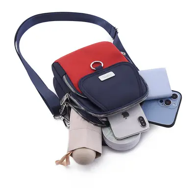 Korean style small bag, mobile phone bag, women's crossbody bag, stylish and versatile single shoulder everyday small shoulder bag, lightweight canvas bag, mother bag