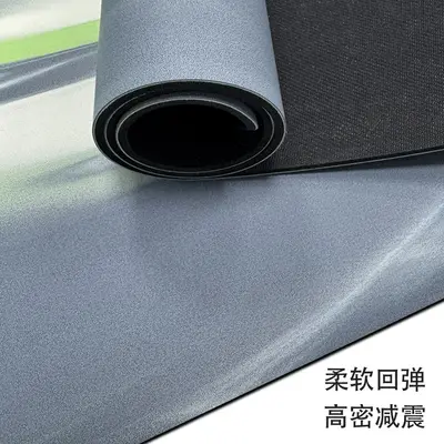Flow Pattern Frosted PU Natural Rubber Yoga Mat, Non-Slip, Luxury - 4