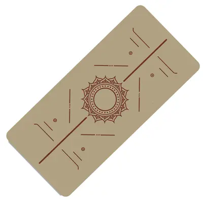 Naturkautschuk Yogamatte, 68 mm, schweißabsorbierend