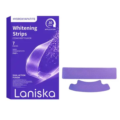 LANISKA 紫色护理牙贴 口腔清洁贴家用日常便捷护理牙齿贴片
