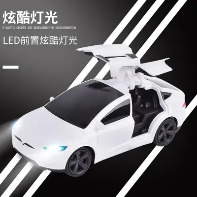 Tesla Model Remote Control Toy Car with Openable Doors