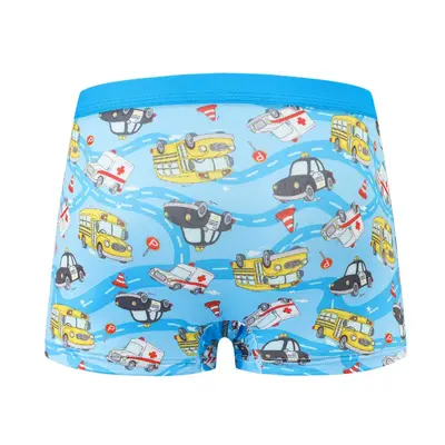 New Boys' Underwear Milk Silk Comfortable Breathable Boys' Boxer Briefs Big Kids' Cartoon Briefs Baby Boys' Four-Corner Shorts Direct from Factory