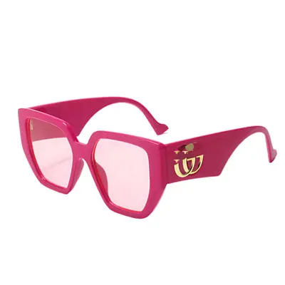 Retro Cat-Eye UV Protection Large Frame Women's Sunglasses - 6