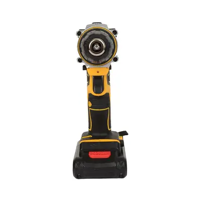 Rechargeable lithium electric drill with impact function and screwdriver set