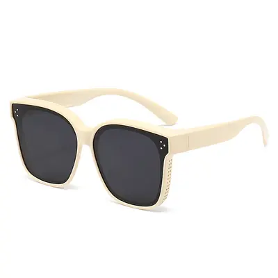 Clip-On Polarized Sunglasses, Fits Over Prescription Glasses, 2-in-1 - 9