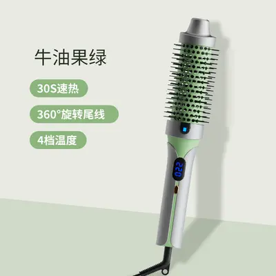 Negative Ion Roller Curling Iron, 4 Temperature Settings, 2-in-1 Straightener and Curler - 7