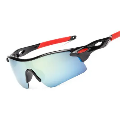 Cross-border cycling outdoor sports sunglasses 9181 new PC men's and women's sunglasses cycling glasses