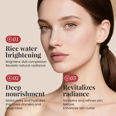 Полная английская серия ухода за кожей лица KORMESIC Rice Water Brightening Whitening с рисовой водой, осветляющая и отбеливающая серия ухода за кожей, питательная серия ухода за кожей