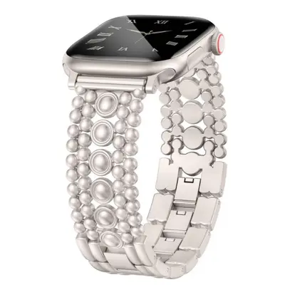 Kompatibel mit i Watch Armband 11. Generation Damen, modernes, schönes Metallarmband mit verstellbarem Nietdesign, grenzüberschreitend