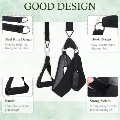Neck Traction Belt, Cervical Spine Decompression and Stretching Device