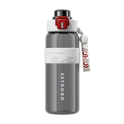 Sporttrinkflasche, großes Fassungsvermögen, doppelwandige Trinkflasche, hitzebeständige Trinkflasche mit Strohhalm, attraktive Trinkflasche für Jungen und Mädchen, tragbarer Wasserbehälter mit Fallschutz